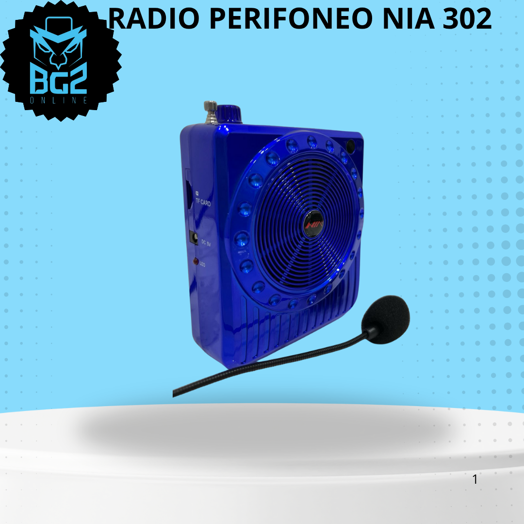RADIO PERIFONEO NIA REF 302